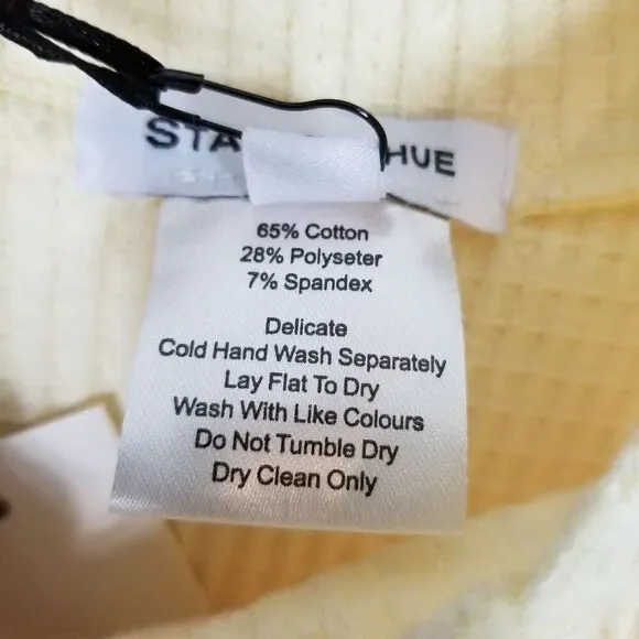 Staple Cream Long Sleeve Dress - Picture 8 of 9